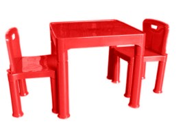 redtableandchairs